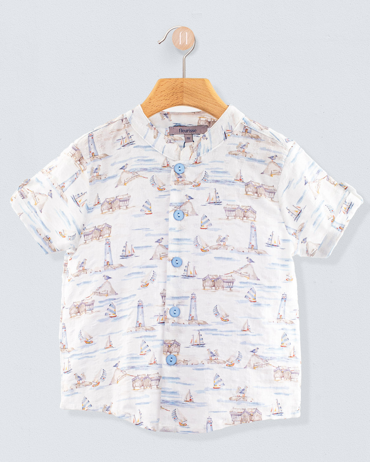 Brando Nantucket Tunic Cuff Shorts Outfit